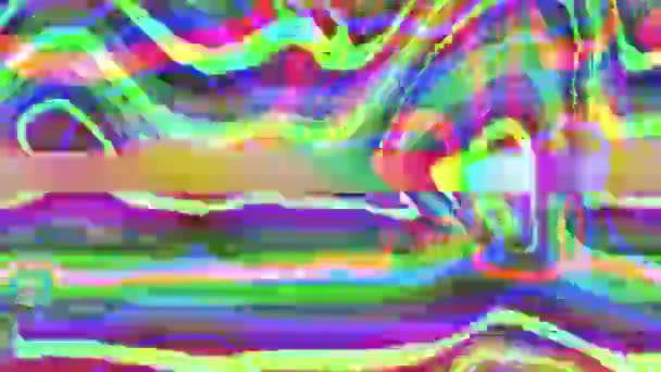 Casual iridescent holographique erreur données dynamique cyberpunk rave fond . 