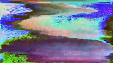 Casual psychedelic dinamik cyberpunk pırıl pırıl arka plan. 