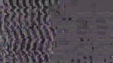 Gündelik veri hatası fütüristik bilimkurgu rave arka plan. 