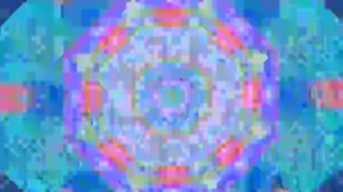 Soyut vintage cyberpunk rüya gibi yanardöner desen arka plan. 