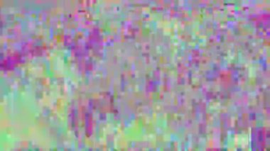 Canlı gürültülü fütüristik nostaljik çılgın arka plan. 