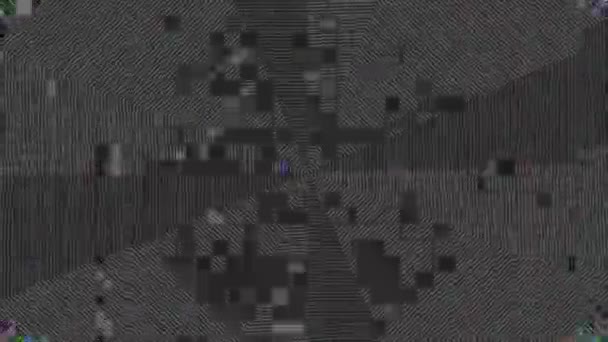 Multi-coloré géométrique science-fiction psychédélique fond scintillant .