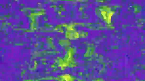 Casual neon cyberpunk elegante sfondo iridescente . — Video Stock