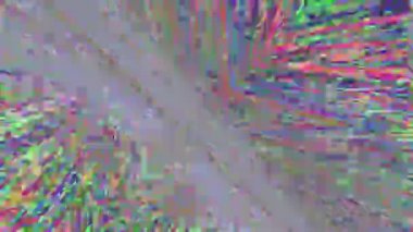 Bilgisayar hata etkisi vintage nostaljik moda holografik arka plan. 