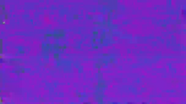 Πολύχρωμο γεωμετρικό Κυβερνοπάνκ κομψό ιριδίζον φόντο. — Αρχείο Βίντεο
