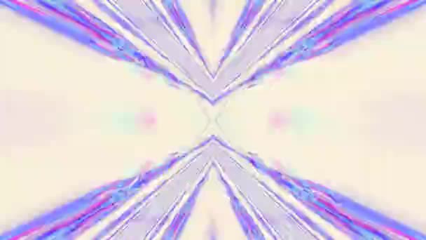 Абстрактный геометрический киберпанк элегантный мерцающий фон . — стоковое видео