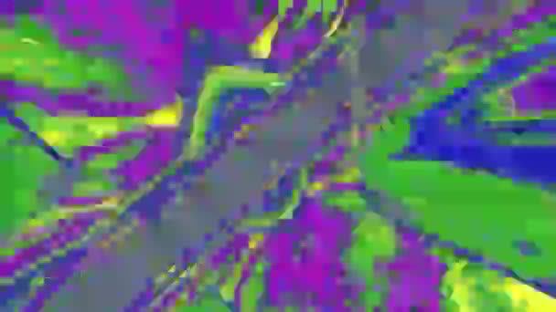 Vibrante erreur de données néon cyberpunk 90s fond . 