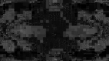 Casual dinamik bilimkurgu trendy desen arka plan. 