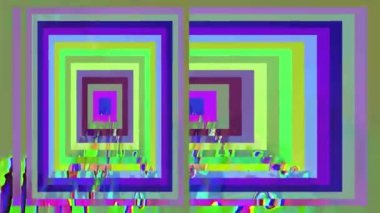 Çok renkli süs nostaljik moda ışıltılı parçacık arka plan. 