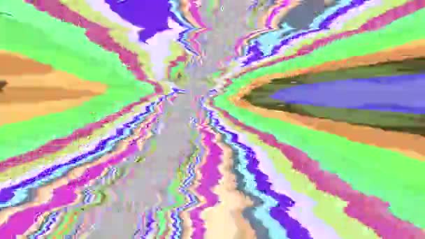 Varicolore vintage futuriste fond chatoyant rêveur . 