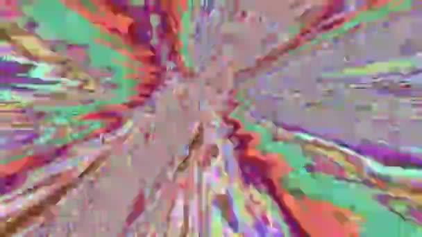 Dommages scintillants combinaison bruyante multicolore futuriste . 