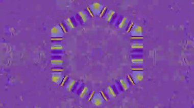 Spellbinding Bad tv taklidi parlaması parıldayan arka plan. Döngülü animasyon. 