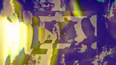 Charming Pattern ışık dönüşümleri yanardöner arka plan. Döngüye tabi görüntüler. 