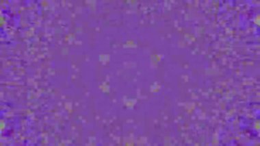 Multicolored Bad tv taklit ışık dönüşümleri parıldayan arka plan. Döngülü animasyon. 