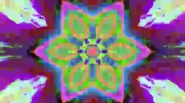 Kötü TV taklit ışığını hecelemek yanardöner arkaplan sızdırır. 