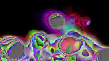 Büyüleyici desenli ışık, yanardöner arka plan sızdırıyor. Kusursuz görüntüler.