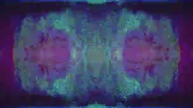 Büyüleyici desen ışık sızıntısı pırıl pırıl arka plan. Döngülü animasyon. 