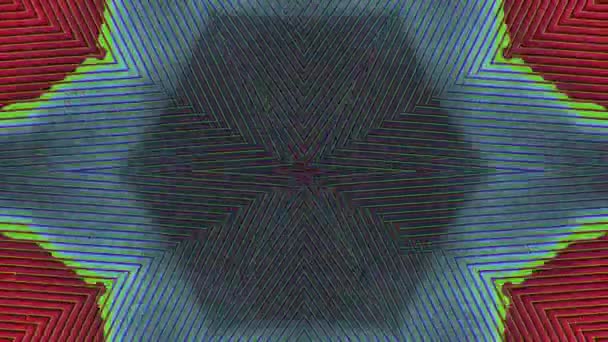 Abstract patroon licht transformaties glinsterende achtergrond. Surrealistisch effect. — Stockvideo