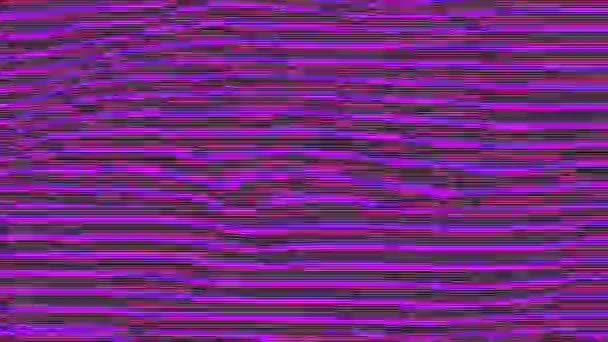 悪いトリップ効果ライトリーク虹色の背景を催眠術. — ストック動画