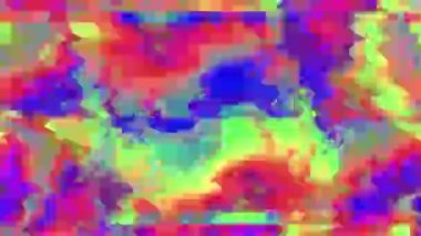 Büyüleyici kötü yolculuk etkisi ışık dönüşümleri yanardöner arka plan. Sürrealist etkisi. 