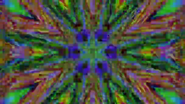 Modèle abstrait fuites de lumière fond scintillant. Animation en boucle . 