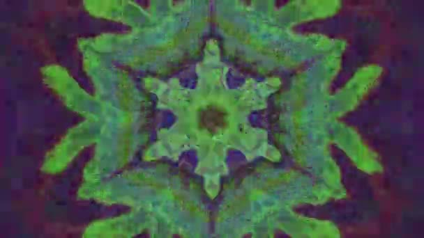 Multicolore mauvaise télévision imitation lumière transformations arrière-plan holographique . 