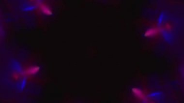 Büyüleyici desen ışığı holografik arka planı dönüşüme eder. Döngüye tabi görüntüler.