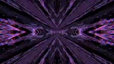 Renkli aksaklık taklidi yanardöner arka plan parlama. Döngüye tabi görüntüler. 