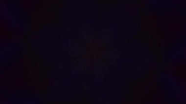 Büyüleyici kaleydoskop parıldayan arka plan parlama. Döngüye tabi görüntüler. 