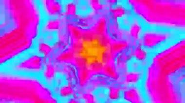 Farklı renkli glitch taklit ışık sızıntısı holografik arka plan. 