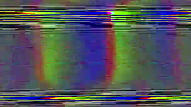 Different colored distorted flare iridescent background. — Stock Video