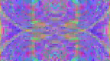 Hipnotize bozuk ışık dönüşümleri yanardöner arka plan. 