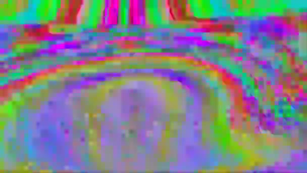 Multi-couleur mauvais effet de voyage lumière fuite arrière-plan holographique . 