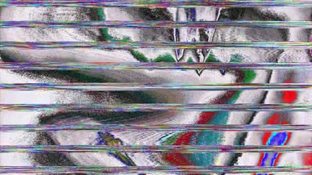 abstrait glitch imitation fusée éclairante fond chatoyant . 