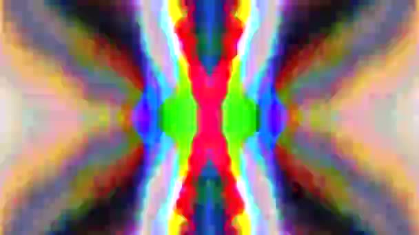 Multi-coloré distordu éclat arrière-plan scintillant .