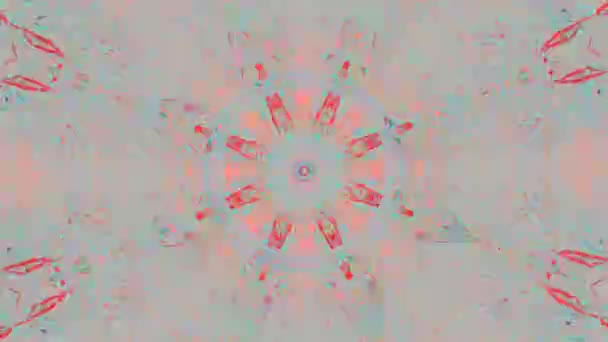 Abstrakt Kaleidoskop ljus läcker glittrande bakgrund. — Stockvideo