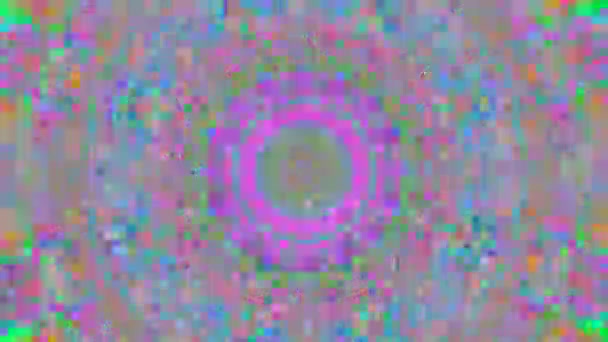 Kaléidoscope multicolore à pépins. fond irisé . 