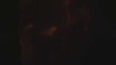 Soyut bozuk ışık sızıntısı holografik arka plan. 