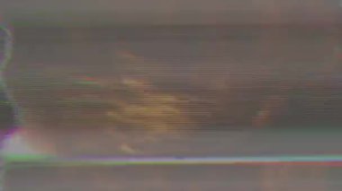 Kötü tv hipnotize, psychedelic deneyim etkisi parlama holografik arka plan.