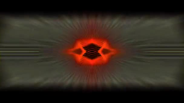 Abstract bad trip effect licht lekken holografische achtergrond. — Stockvideo