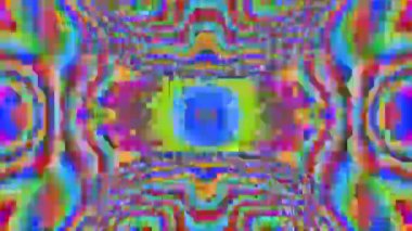 Büyüleyici glitch taklit ışık sızıntısı parıldayan arka plan. 