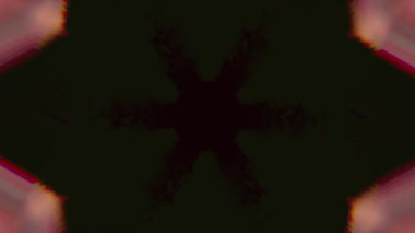 Farklı renkli kristal cyberpunk psychedelic yanardöner arka plan. 