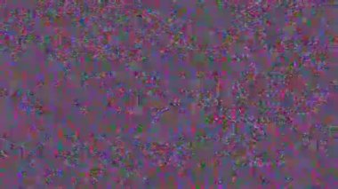 Renkli soyut retro fütüristik unsurlar.