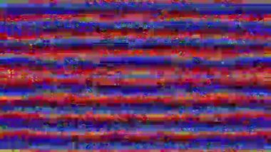 Soyut kötü tv taklit ışık sızıntıları parıldayan arka plan.