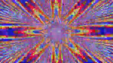 Büyüleyici kötü yolculuk etkisi parlama sıcan arka plan. 