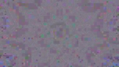 Çok renkli kötü yolculuk etkisi ışık sızıntısı yanardöner arka plan.