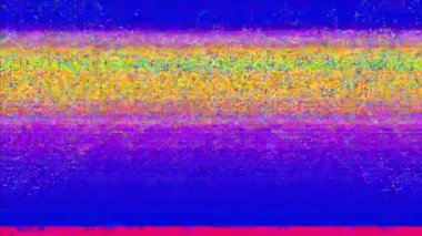 Fantezi kötü tv taklit ışık sızıntısı yanardöner arka plan. 