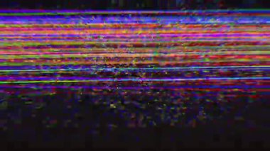 Fantezi aksaklık taklit ışık sızıntıları pırıl pırıl arka plan.