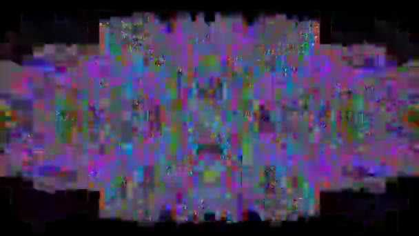 Coloré mauvais tv imitation flare fond irisé. Art numérique . 