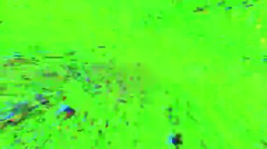 Soyut veri hatası futuristik Sci-Fi parıldayan arka plan. 